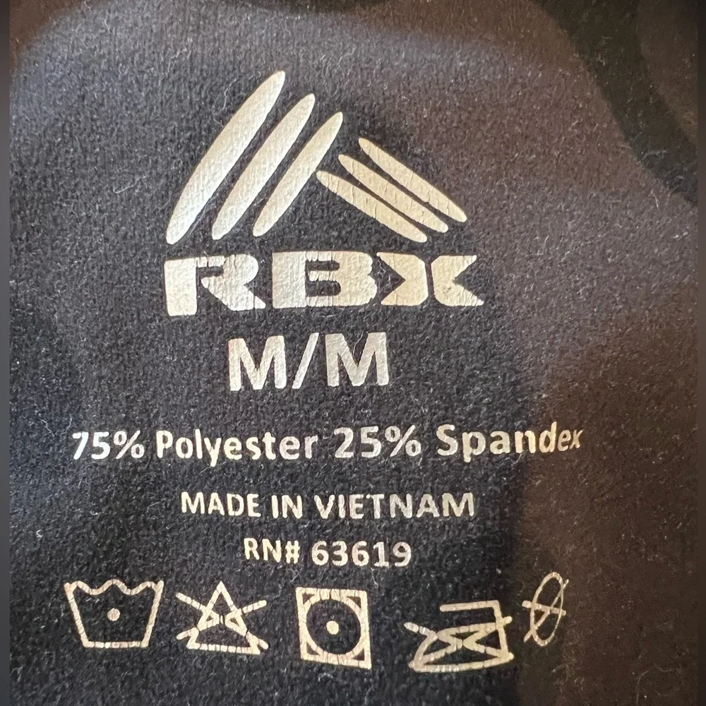 D11.30 RBX Black Camo Leggings Medium - Picture 2 of 3